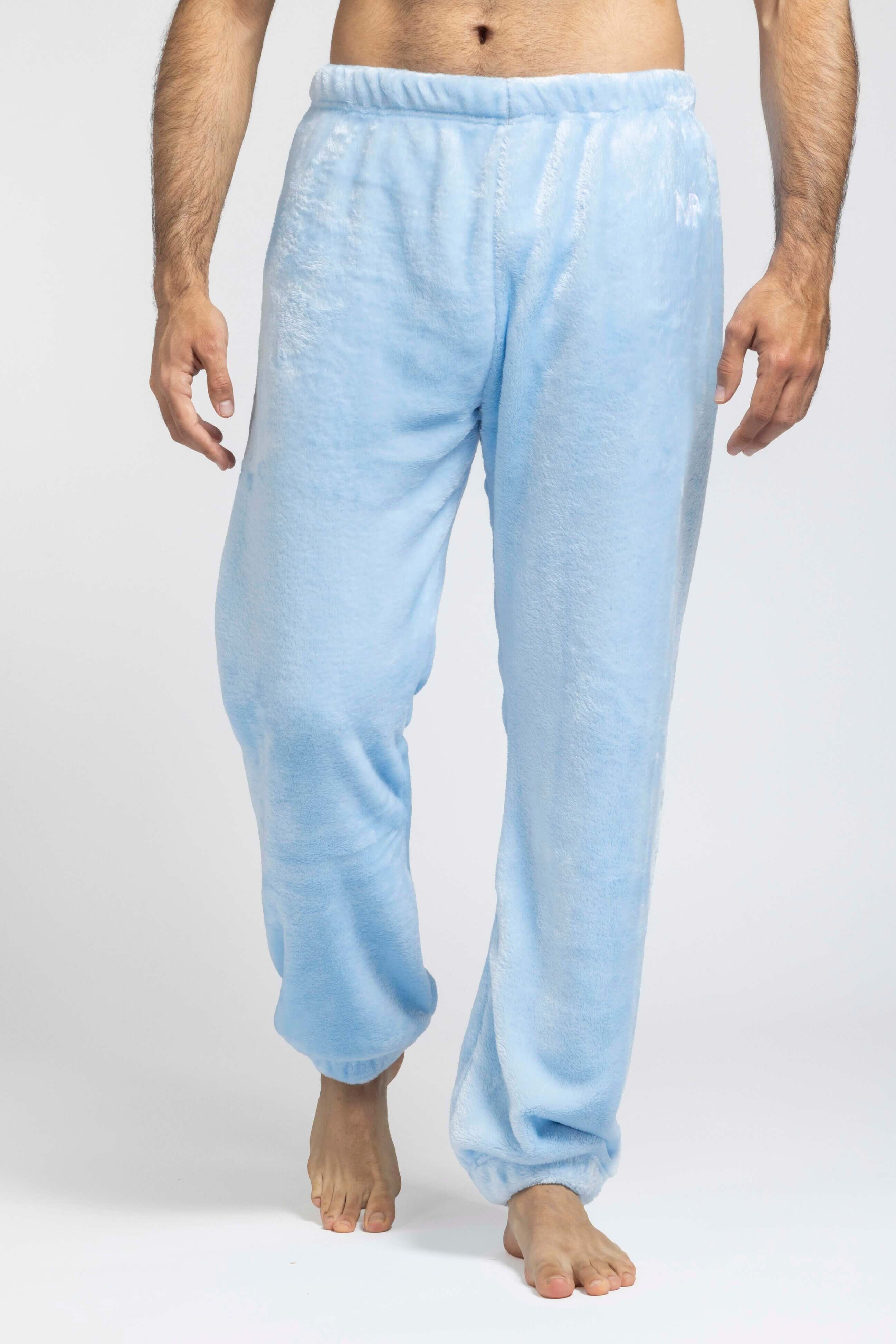 Pantalon d'intérieur bleu ciel homme