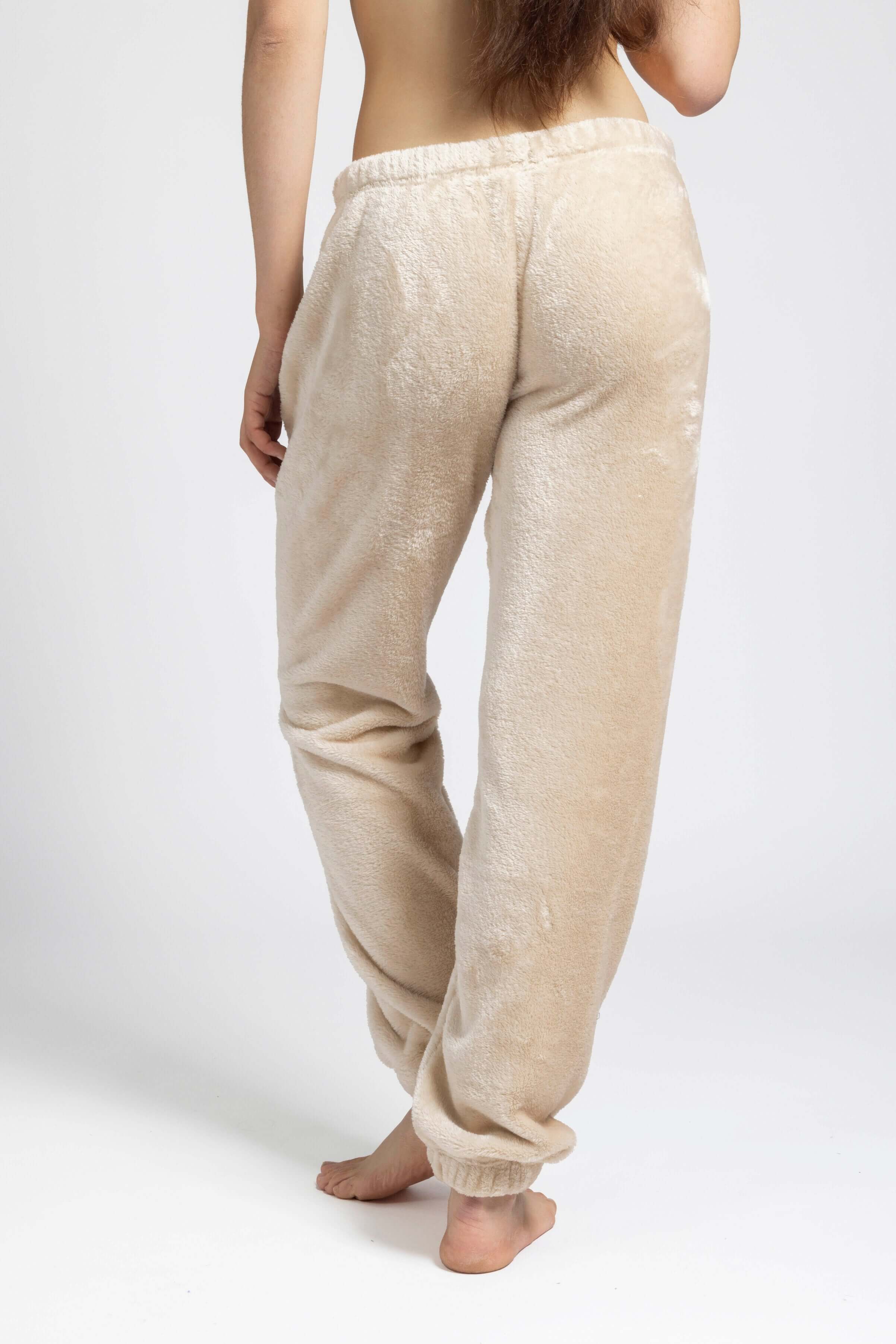 Pantalon d'intérieur beige femme