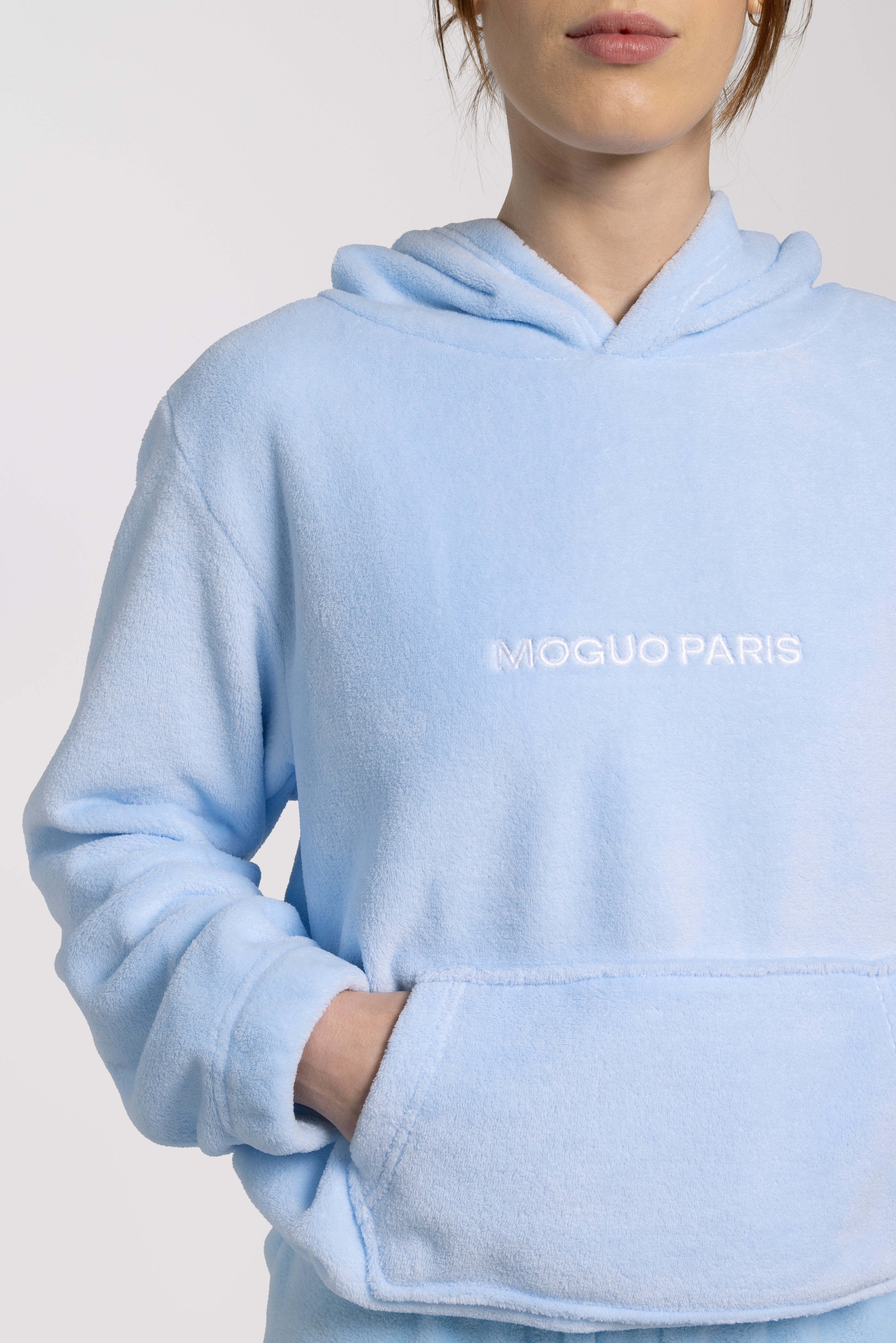 Sweat d'intérieur bleu